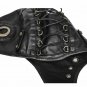 Women Mask Hat Steampunk Cap Vintage Leather Goggles Carnival Theater Costume