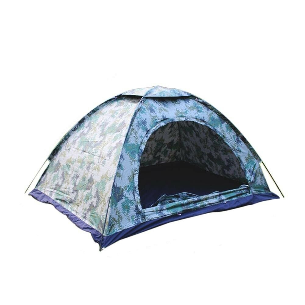 Camping Tent Rain Proof Camouflage Outdoor Ultraviolet Protection Ventilation