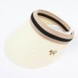 Women Sun Hats Straw Visor Caps Parent-Child Summer Shade Empty Top Hat Beach