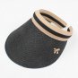 Women Sun Hats Straw Visor Caps Parent-Child Summer Shade Empty Top Hat Beach