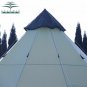 Large Camping Tent 10 Persons Waterproof Indian Single Layer Canopy Outdoor Room