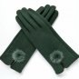 Women Gloves Mittens Winter Warm Fashion Ladies Wool Soft Mink Ball Thermal