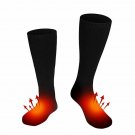 Sport Socks Women Men Electric Heated Winter Rechargeable Battery Skiing Cycling