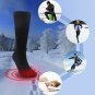 Sport Socks Women Men Electric Heated Winter Rechargeable Battery Skiing Cycling