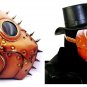 Face Mask Leather Grimace Cosplay Theater Steampunk Plague Horror Devil Ghost