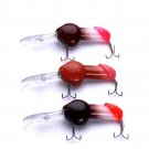 Fishing Crankbait Lure Wobbler Artificial Bait Minnow Pike Fish Tackle 3pcs/Lot