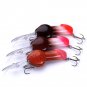 Fishing Crankbait Lure Wobbler Artificial Bait Minnow Pike Fish Tackle 3pcs/Lot