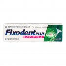 Fixodent Plus Denture Adhesive Cream Scope flavor 0.35 oz (10g) Superior Hold for fulls and partials