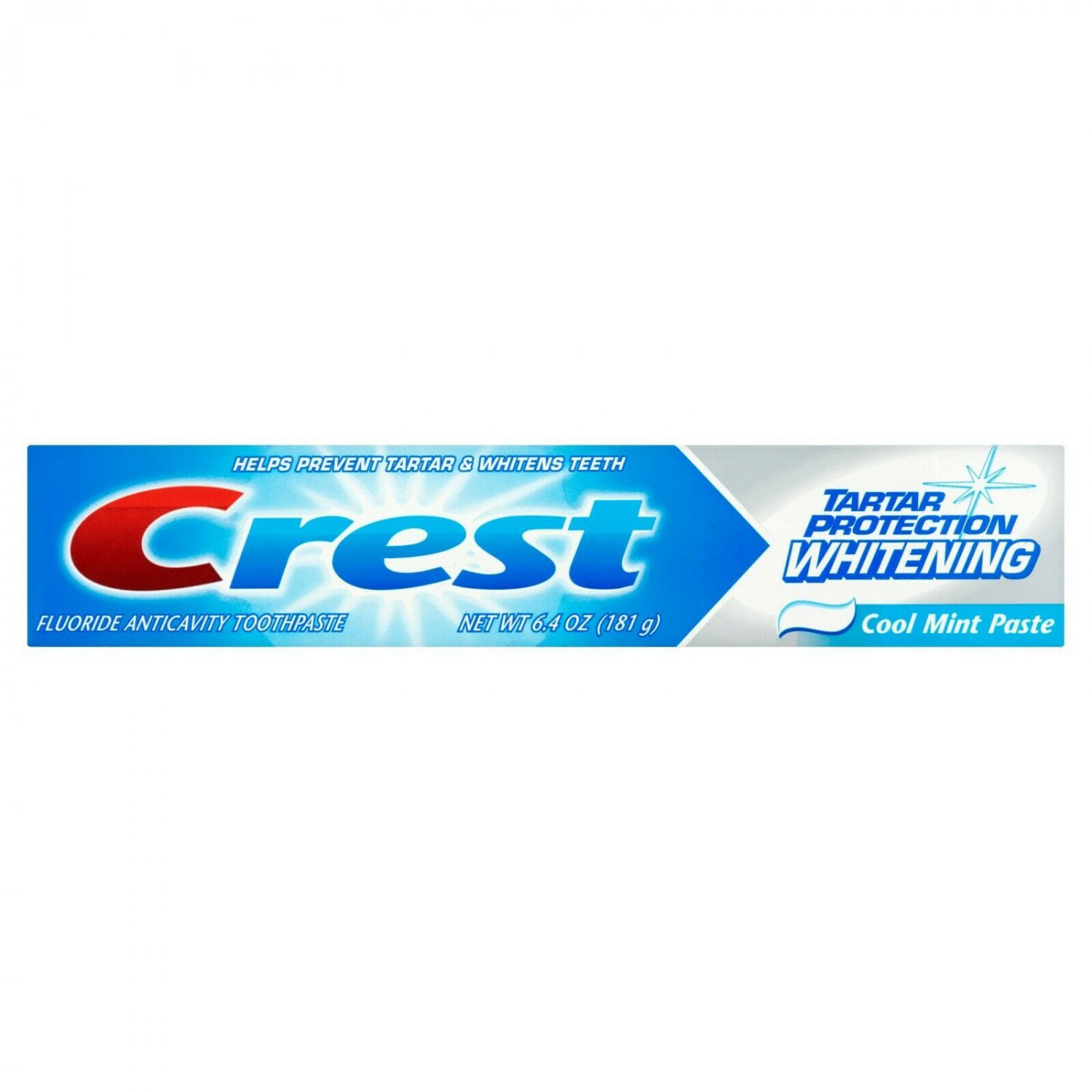 Crest Cool Mint Tartar Protection Whitening Toothpaste, 6.4 oz (181 g)