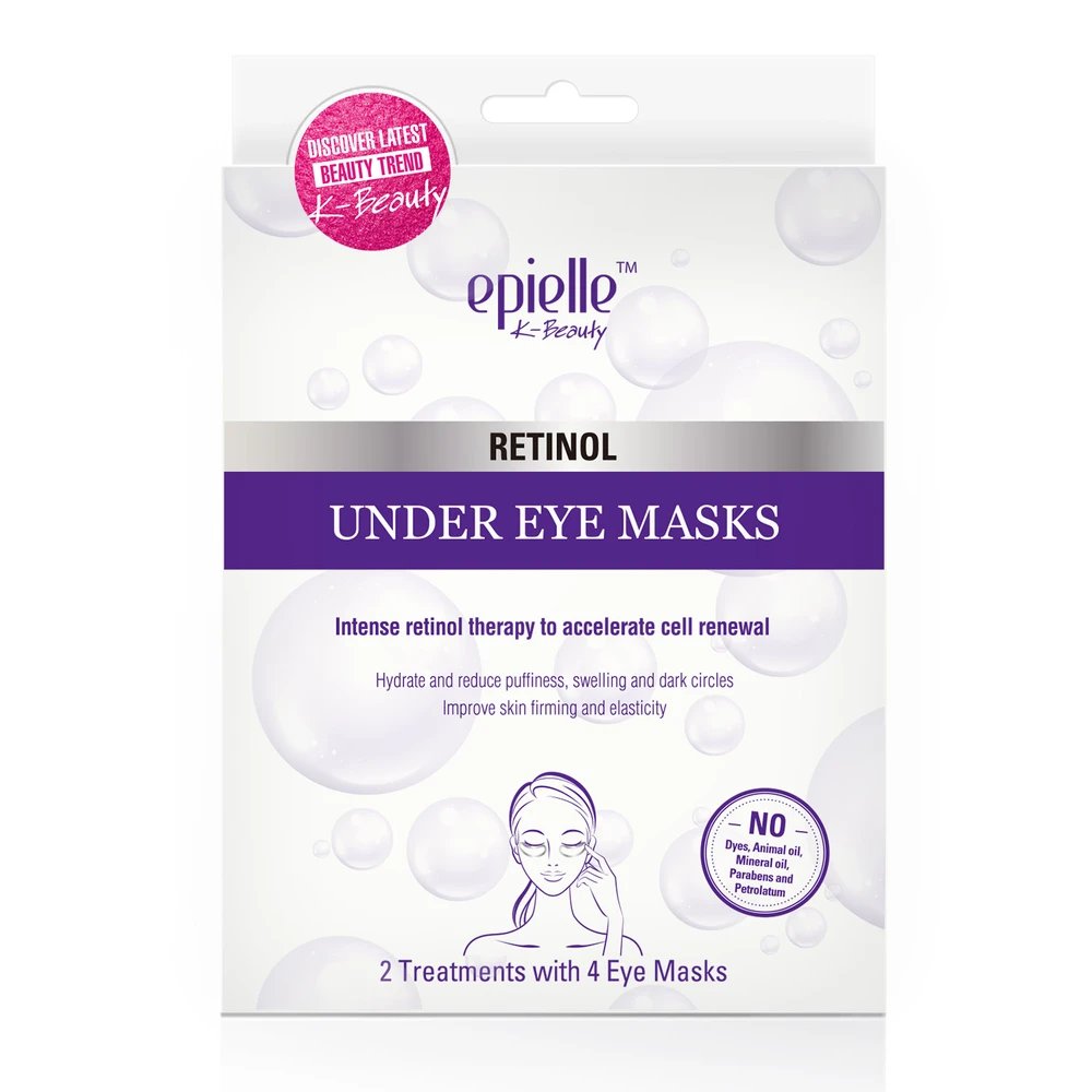 epielle Kbeauty Retinol Under Eye Mask, 2 Treatments