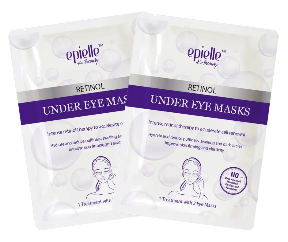 epielle Kbeauty Retinol Under Eye Mask, 2 Treatments
