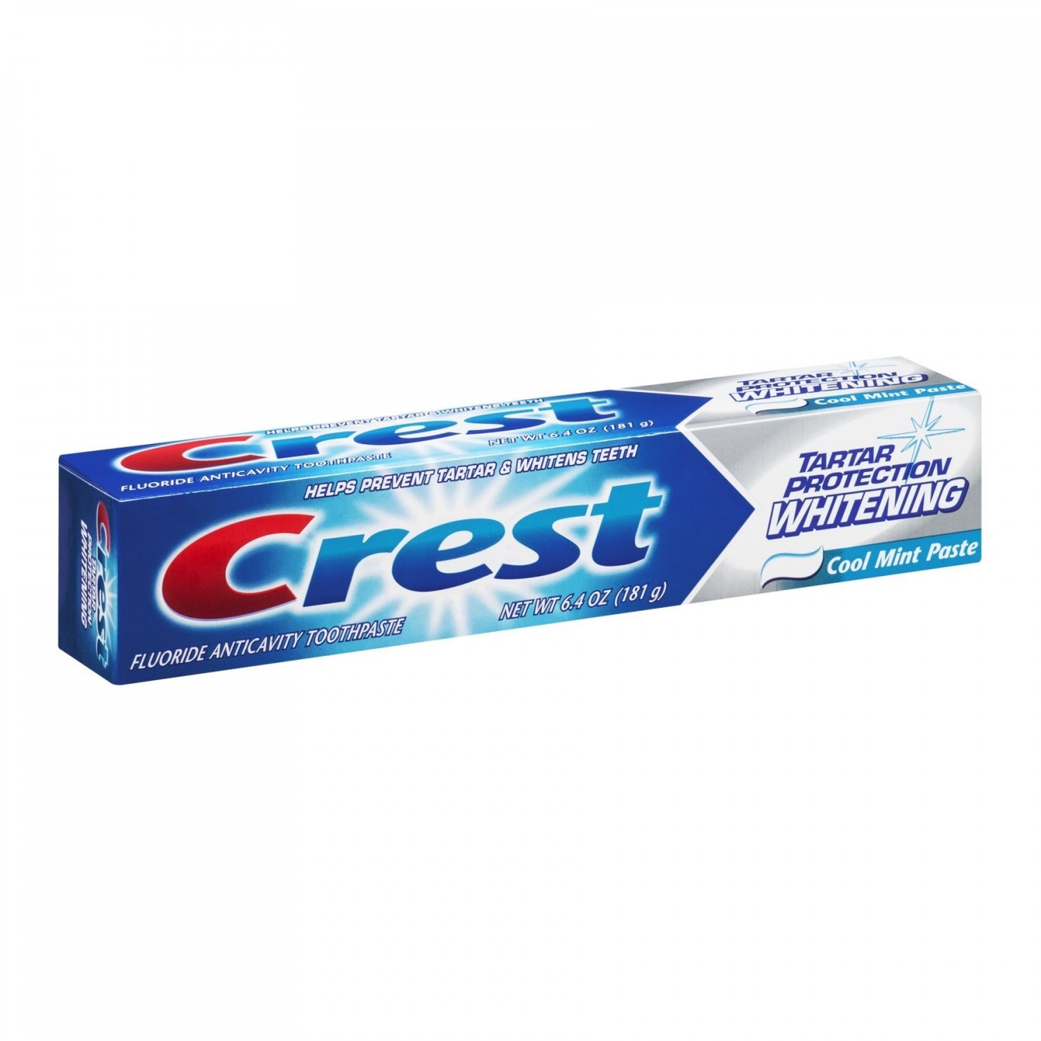 Crest Cool Mint Tartar Protection Whitening Toothpaste, 6.4 oz (181 g)