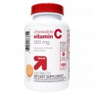 Up & Up Chewable Vitamin C 500 mg, Tropical Fruit Flavor, 100 Tablets