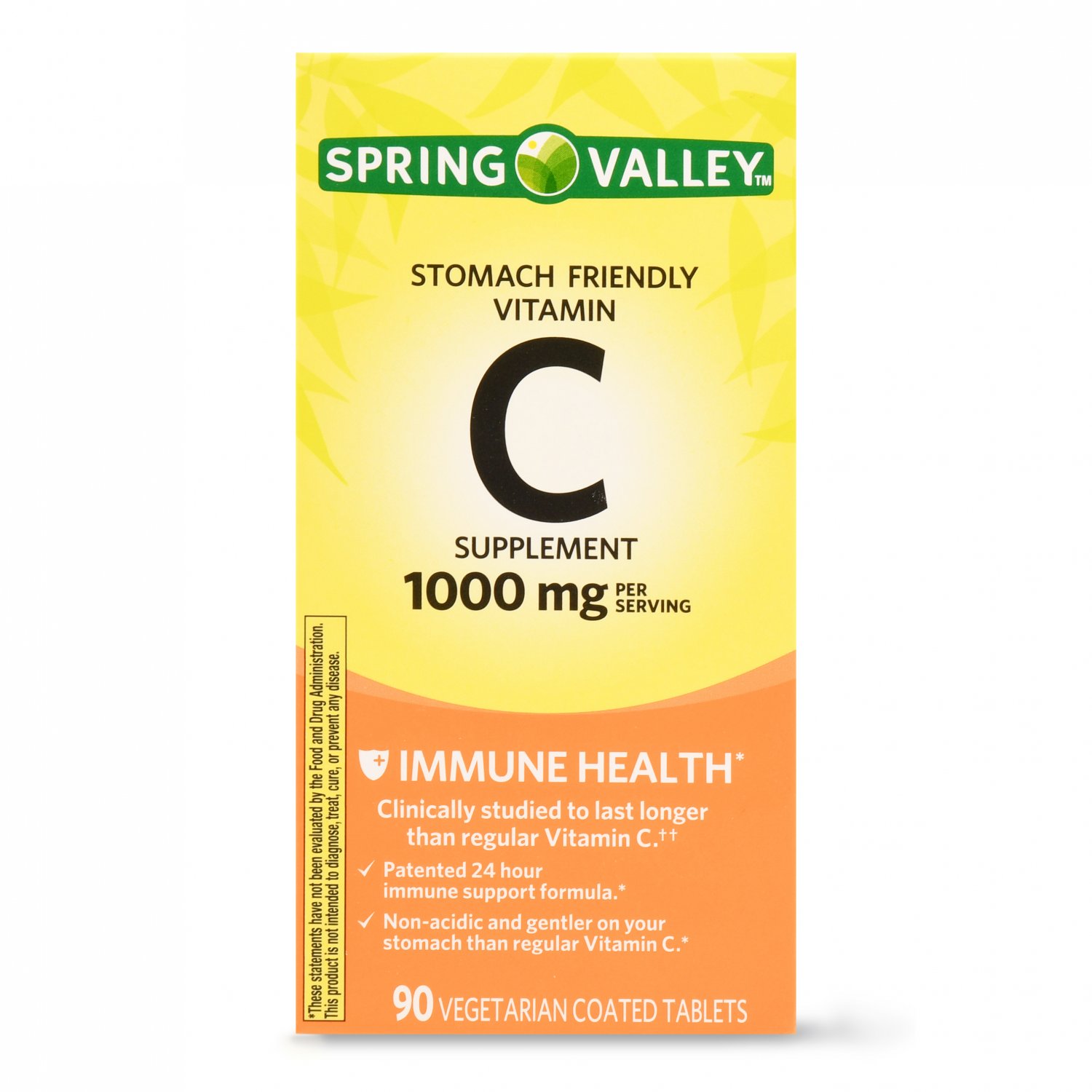 Spring Valley StomachFriendly Vitamin C Immune Support Tablets 500 mg