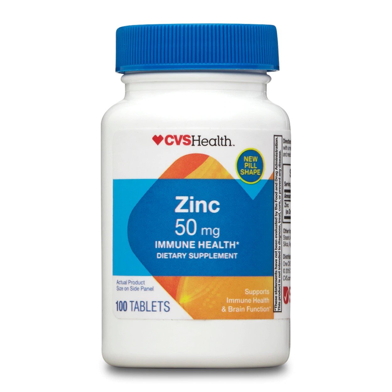 CVS Health Zinc 50 mg Immune Health Dietary Supplement Tablets 100 ct