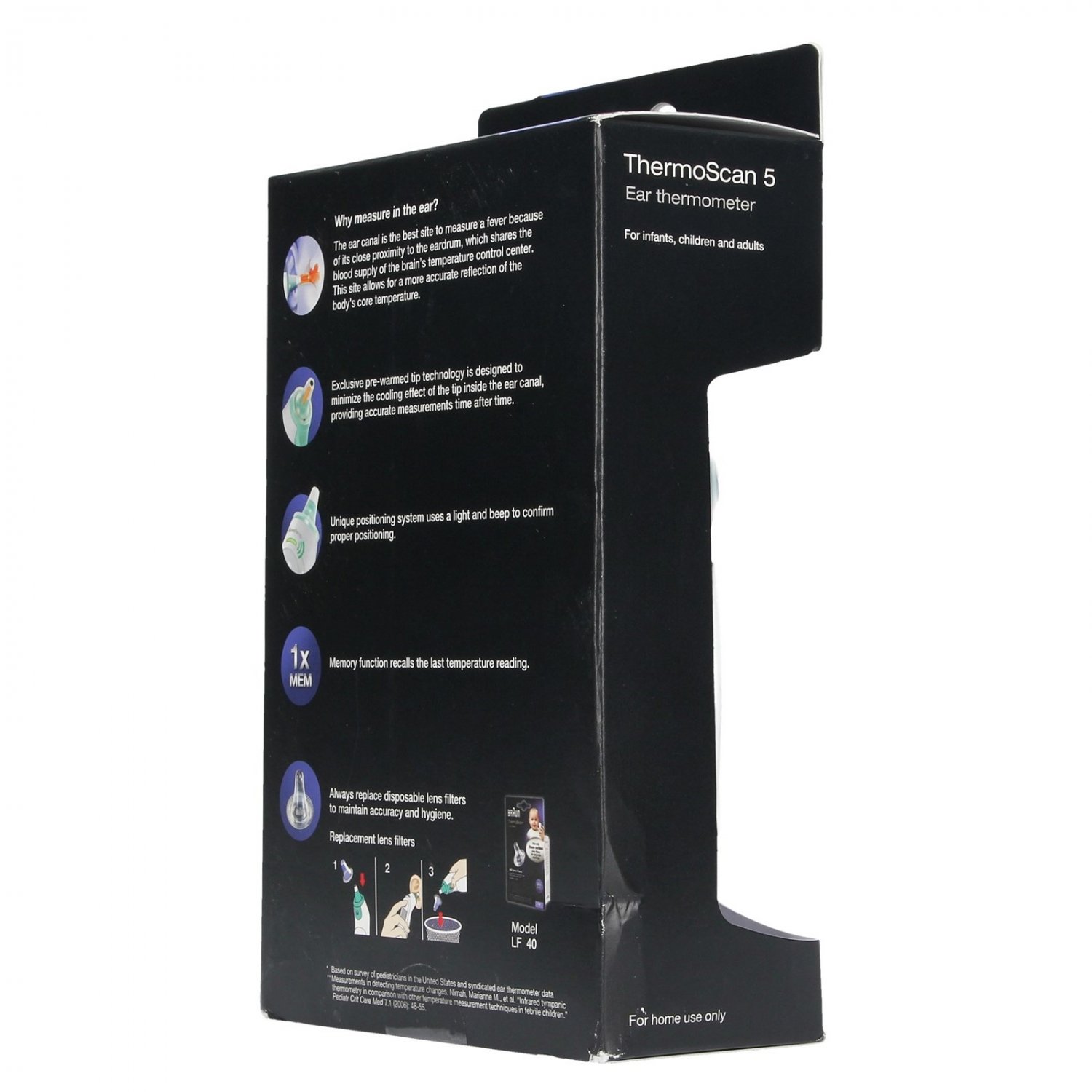 Braun Thermoscan 5 Ear Thermometer IRT 6020