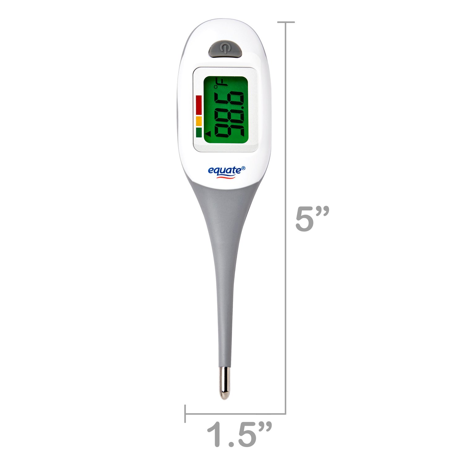 Equate Thermometers 8Second Digital Thermometer w/ Flexible Tip