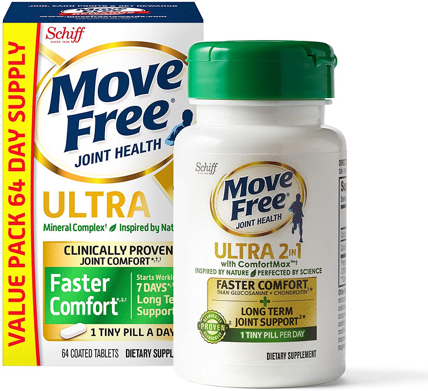 Schiff Move Free Joint Health Ultra Mineral Complex 64 Tiny Coated Tablets Schiff Move Free Joint Health Ultra Mineral Complex 64 Tiny Coated Tablets