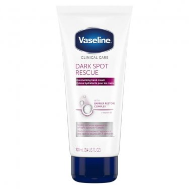Vaseline Clinical Care Dark Spot Rescue Moisturizing Hand Cream, 3.4 fl oz (100 ml)