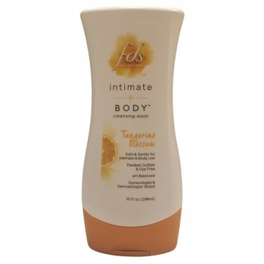 fds Intimate + Body Cleansing Wash, Tangerine Blossom, 296 ml (10 fl oz)