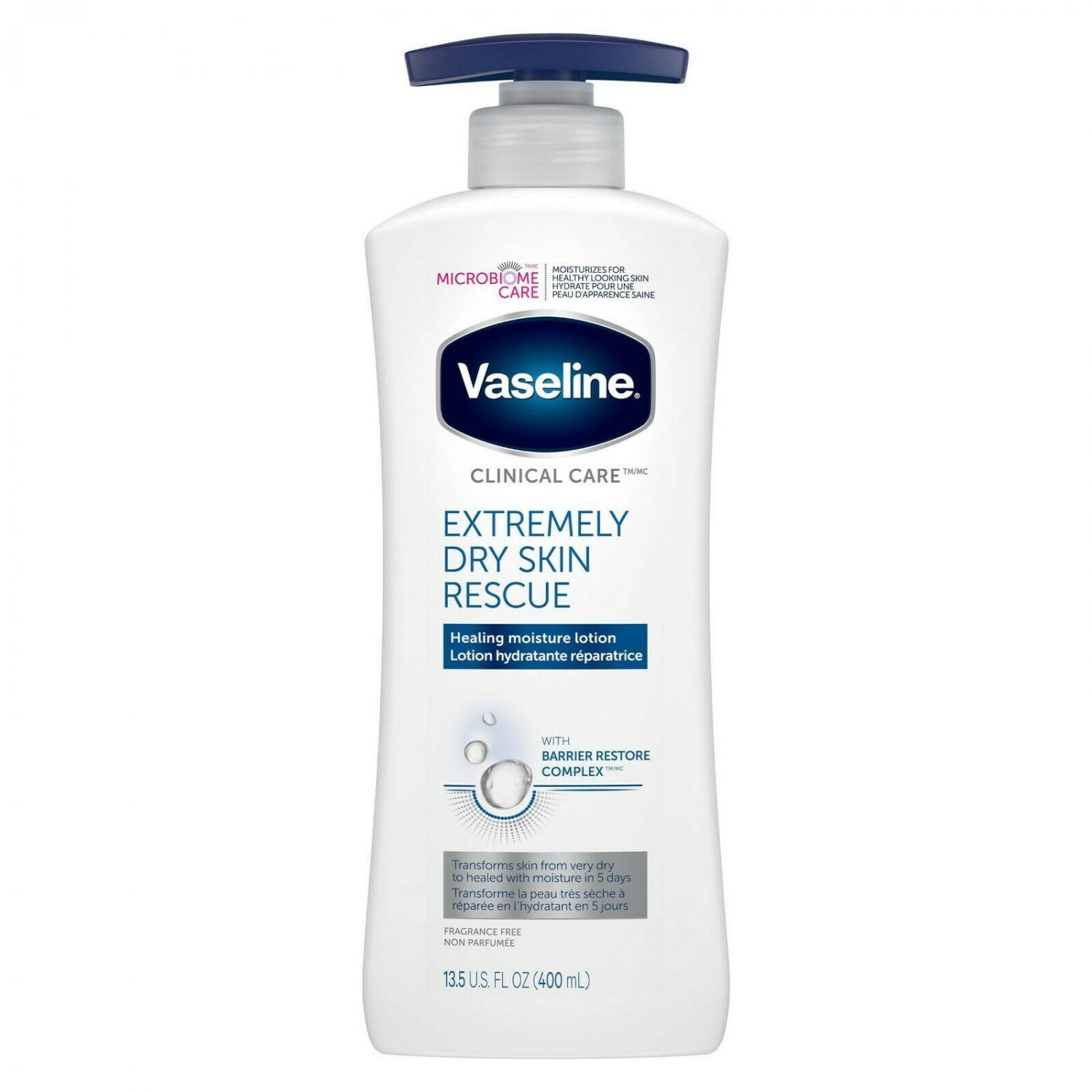 Vaseline Clinical Care Extremely Dry Skin Rescue Healing Lotion, 400 ml ...