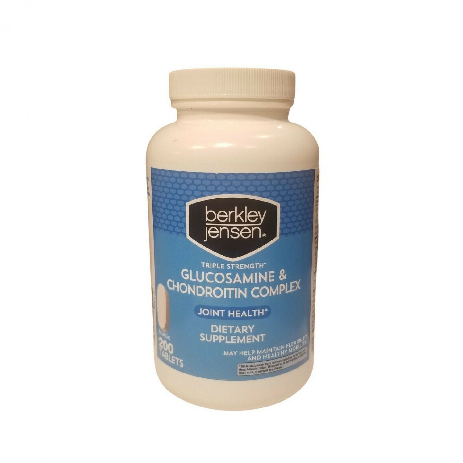 Berkley Jensen Triple Strength Glucosamine & Chondroitin Complex, 200