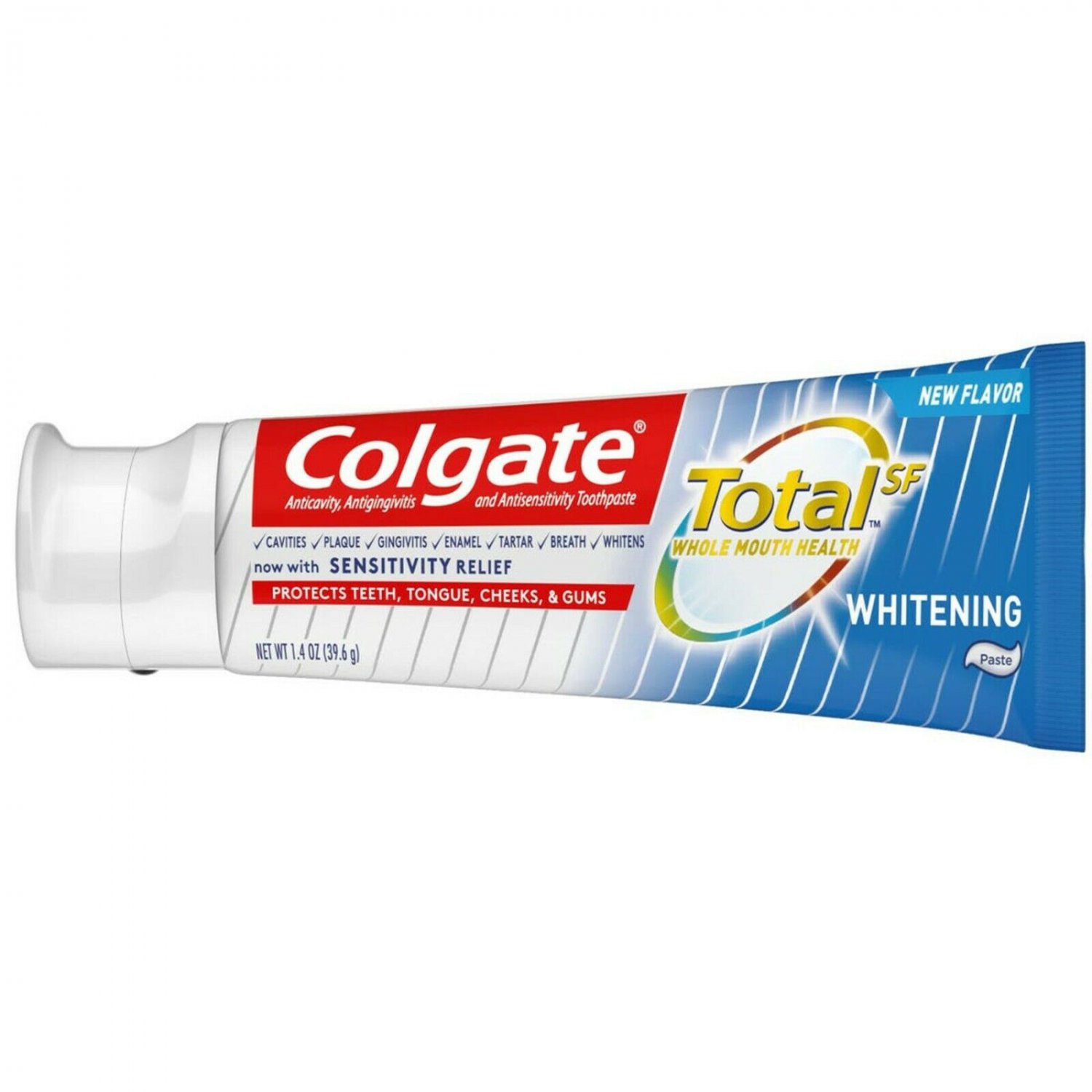 Colgate Total Sf Toothpaste Whitening Paste 1 4 Oz 39 6 G