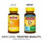 Nature Made Vitamin D3, 5000 IU (125 mcg), 100 Softgels, *EXP 01/2022*