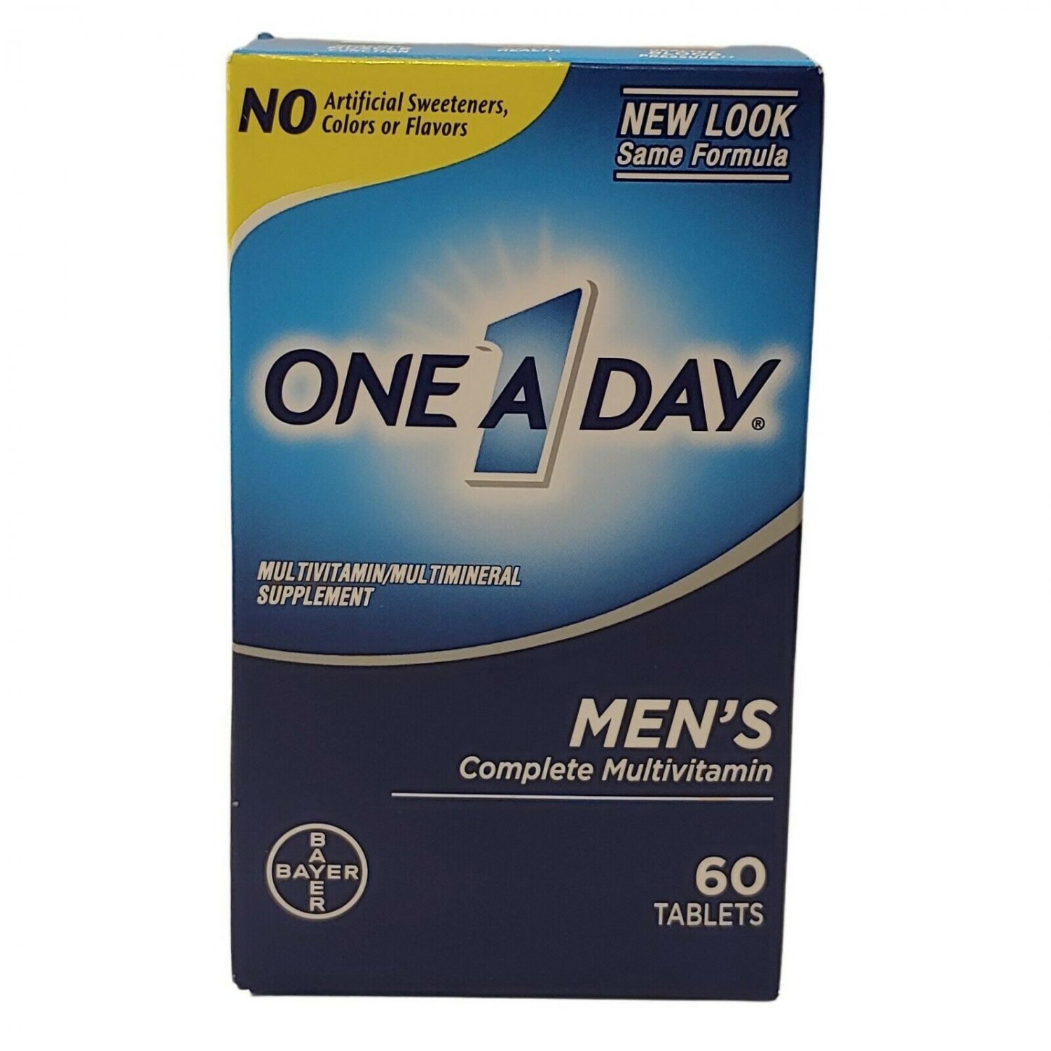 One A Day Men's Complete Multivitamin/Multimineral Supplement, 60
