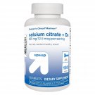 Up & Up Calcium Citrate + Vitamin D3, 180 Tablets *EXP 05/2021*