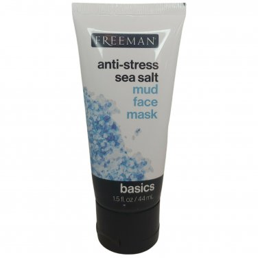 Freeman Basics Anti-Stress Sea Salt Mud Face Mask, 44 ml (1.5 fl oz)