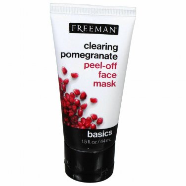 Freeman Basics Clearing Pomegranate Peel-Off Face Mask, 44ml (1.5 fl oz)