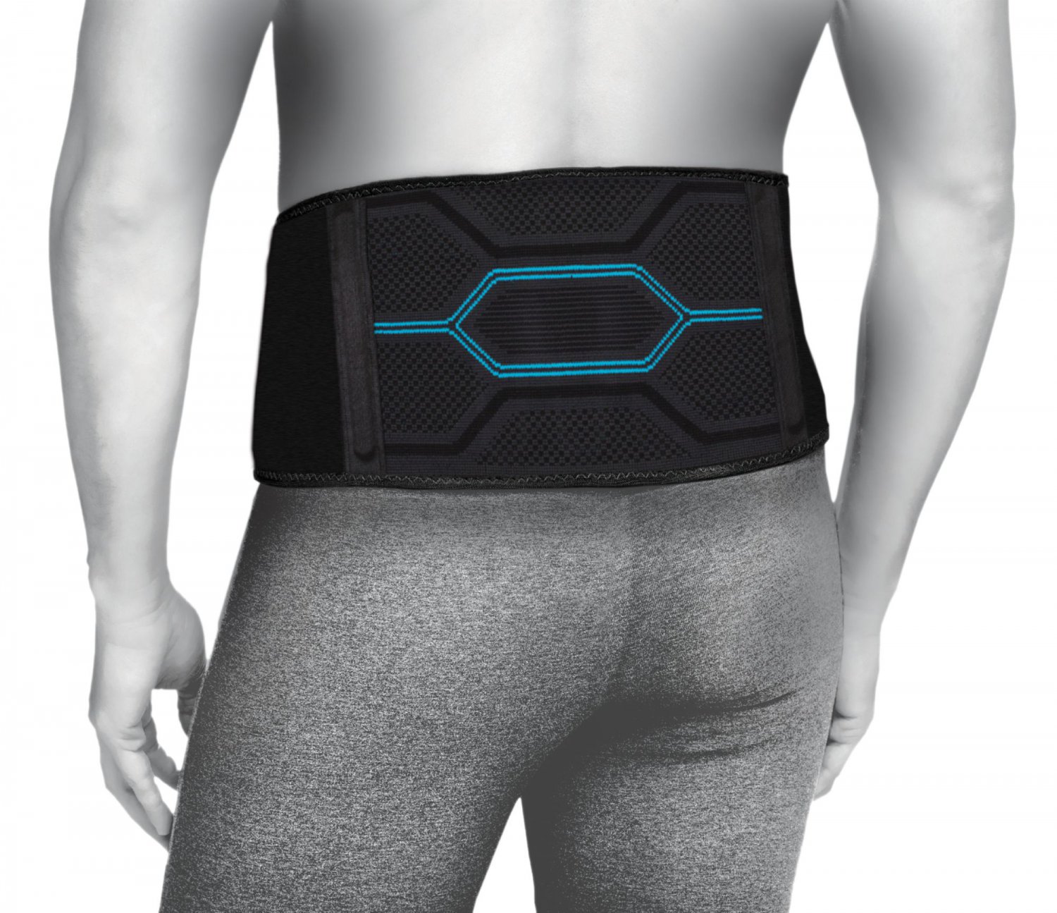 Copper Fit ICE Menthol Infused Compression Back Belt, Unisex, 3048