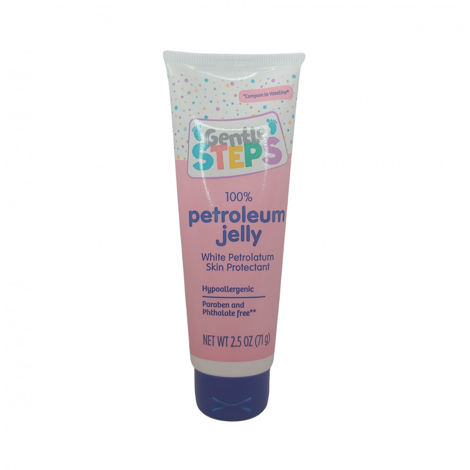 Gentle Steps 100% Petroleum Jelly Skin Protectant, 2.5 oz (71 g), EXP 08/2023