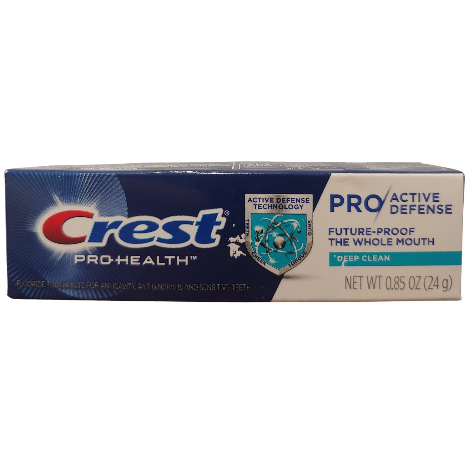 Crest Pro-Health Pro Active Defense Deep Clean Toothpaste, 0.85 oz (24 ...