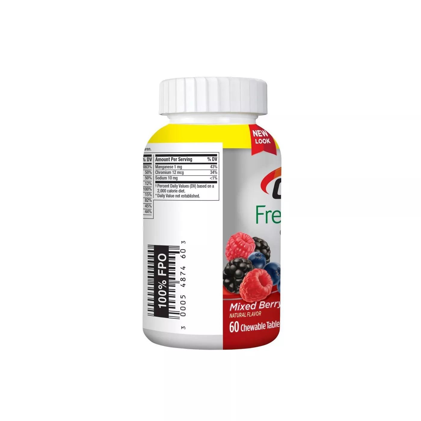 Centrum Fresh & Fruity Chewables, Adult 50+ Multivitamin, 60 Chewable