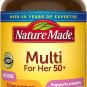 Nature Made Multi For Her 50+, Womens 50 Plus Multivitamin, No Iron, 90 Tablets