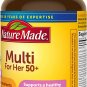 Nature Made Multi For Her 50+, Womens 50 Plus Multivitamin, No Iron, 90 Tablets