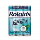 Rolaids Extra Strength Antacid, Mint, 30 Chewable Tablets, Exp 10/2025