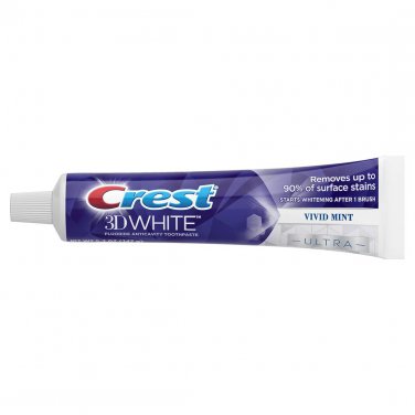 Crest 3D White Ultra Vivid Mint Toothpaste, 5.2 oz / 147 g, EXP 09/2024, UK SELLER