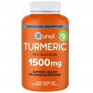 Qunol Turmeric 1500 mg, 180 Capsules - 90 servings per bottle