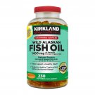 Kirkland Signature Wild Alaskan Fish Oil, 1400 mg, 230 Softgels