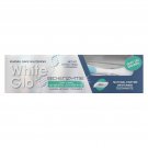 White Glo Bio-Enzyme Natural Enzyme Whitening Toothpaste, Gel, 5.2 oz (150 g) + Toothbrush