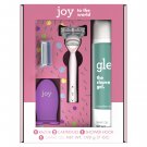 Gilette Joy to the World Shaving Set - Razor + Gel + Cartridges + Shower Hook