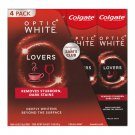 Colgate Optic White Coffee & Wine Lovers Toothpaste, 4.6 OZ / 130 g (4 Pack), Exp 07/2024