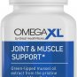 OmegaXL Joint Support Supplement - Natural Muscle Support, 60 Soft Gels - Green Lipped Mussel Oil