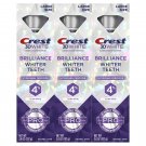 Crest 3D White Brilliance Pro Ultra White Toothpaste, 3.8 OZ / 107 g (3 PACK)