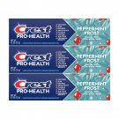 Crest Pro-Health Peppermint Frost Toothpaste, 4.3 oz (121 g), 3-PACK, Anticavity Antigingivitis