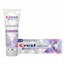 Crest 3D White Brilliance Toothpaste, Vibrant Peppermint, 4.6 OZ (130 g)