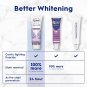 Crest 3D White Brilliance Toothpaste, Vibrant Peppermint, 4.6 OZ (130 g)